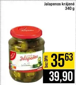 Jip Jalapeños krájené nabídka