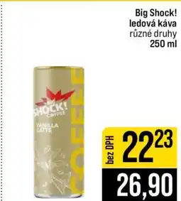 Jip Big Shock! ledová káva nabídka