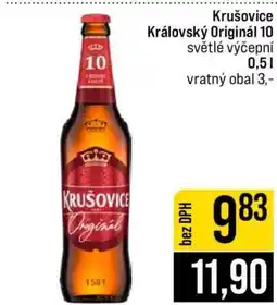 Jip Krušovice Královský Originál 10 nabídka