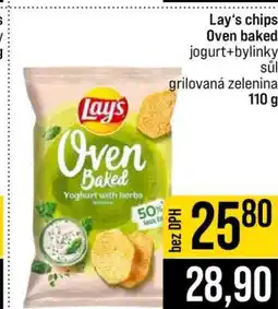Jip Lay's chips Oven baked nabídka