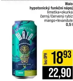 Jip Waio hypotonický funkční nápoj nabídka