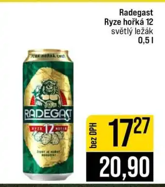 Jip Radegast Ryze Hořká 12 nabídka