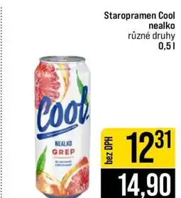 Jip STAROPRAMEN COOL nealko nabídka
