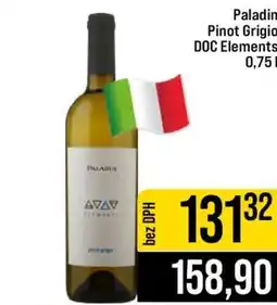 Jip Paladin Pinot Grigio DOC Elements nabídka