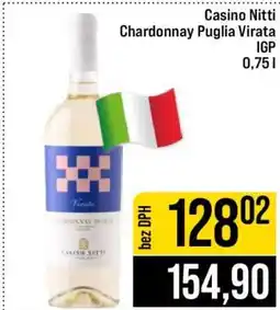 Jip Casino Nitti Chardonnay Puglia Virata nabídka