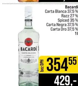 Jip Bacardi nabídka
