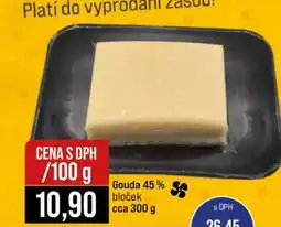 Jip Gouda 45 % bloček cca 300 g nabídka