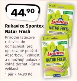 Coop Rukavice Spontex Natur Fresh nabídka