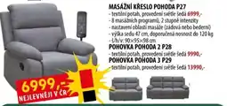IDEA nábytek Masážní křeslo pohoda p27 nabídka