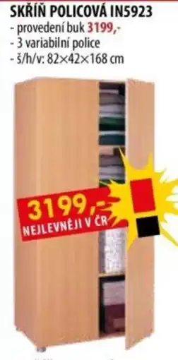 IDEA nábytek Skřín policová IN5923 nabídka