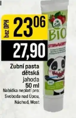 Jip Soft bio zubní pasta dětská nabídka