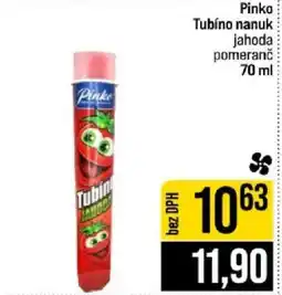 Jip Pinko tubíno nanuk jahoda pomeranč nabídka