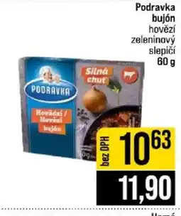 Jip Podravka bujón hovězí zeleninový slepičí nabídka