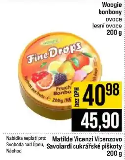 Jip Woogie bonbony ovoce lesní ovoce nabídka