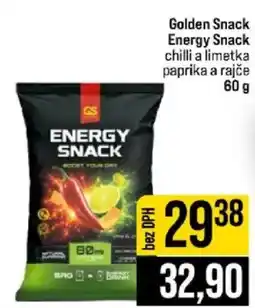 Jip Golden Snack Energy Snack nabídka