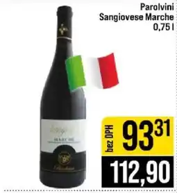 Jip Parolvini Sangiovese Marche nabídka