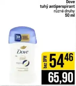 Jip Dove tuhý antiperspirant nabídka