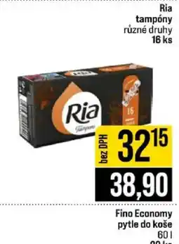 Jip Ria tampóny nabídka