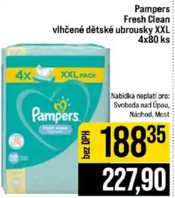 Jip Pampers vlhčené dětské ubrousky XXL nabídka