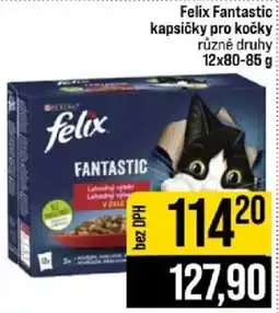 Jip felix fantastic kapsičky pro kočky různé druhy nabídka