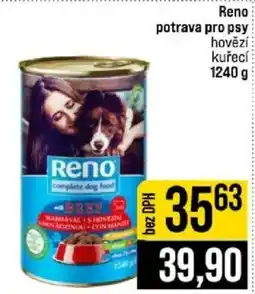 Jip Reno potrava pro psy hovězí kuřecí nabídka