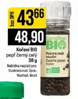 Jip Carrefour BIO pepř černý celý nabídka