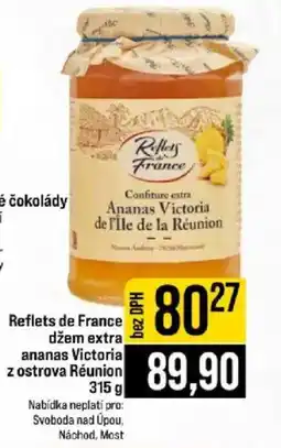 Jip Reflets de France džem extra Ananas Victoria z ostrova Réunion nabídka