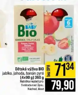 Jip Baby Bio dětská výživa nabídka