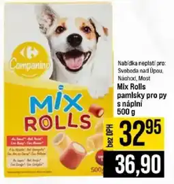 Jip Companino mix rolls pamlsky pro py nabídka