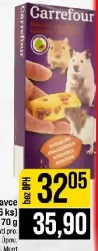 Jip Carrefour Sušenky pro hlodavce nabídka