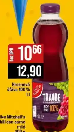 Jip Guts Gunstig hroznová šťáva nabídka