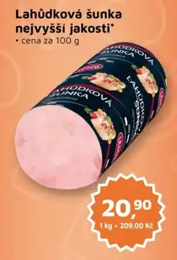 Můjobchod Lahůdková šunka nabídka