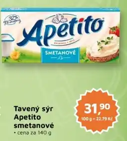 Můjobchod Apetito tavený sýr smetanové nabídka