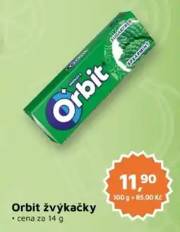 Můjobchod Orbit žvýkačky nabídka