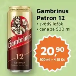 Můjobchod Gambrinus Patron 12 nabídka