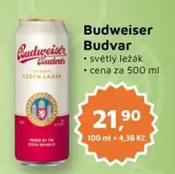 Můjobchod Budweiser Budvar nabídka