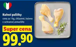 Lidl Kuřecí paličky, cena za nabídka