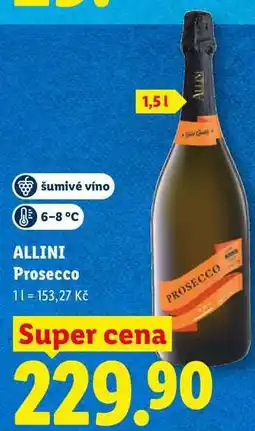 Lidl ALLINI Prosecco, 11 nabídka