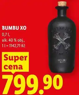 Lidl BUMBU XO, 0,7 1 nabídka