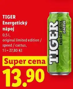 Lidl TIGER Energetický nápoj, 0,5 1 nabídka