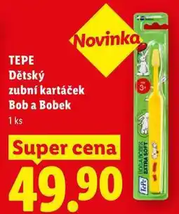 Lidl TEPE Dětský zubní kartáček Bob a Bobek, 1ks nabídka
