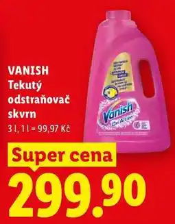 Lidl VANISH Tekutý odstraňovač skvrn, 31 nabídka