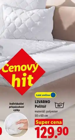 Lidl LIVARNO Polštář, 50 x 60 cm nabídka