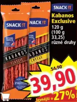 Norma Snack it kabanos exclusive nabídka