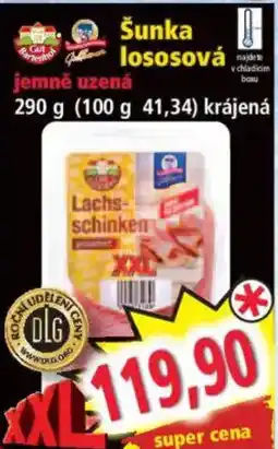 Norma Gallmann šunka lososová jemně uzená nabídka