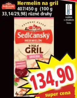 Norma Sedlčanský hermelín na gril nabídka