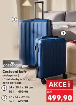 Kaufland passenger cestovní kufr nabídka