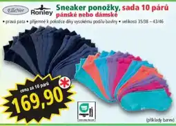 Norma Ronley sneaker ponožky nabídka