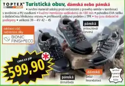 Norma TopTex turistická obuv nabídka