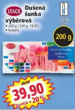 Norma Le&Co dušená šunka výběrová nabídka